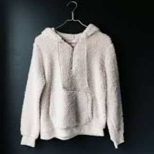 NOBO sherpa halfzip hoodie